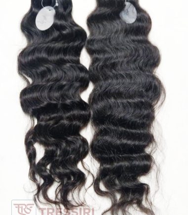 Jet Black Curly Hair Extensions