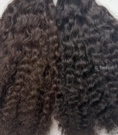 Luxury Steam Tight Curly Hair Extensions
