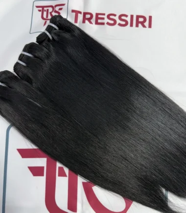 Jet Black Straight Hair Extensions