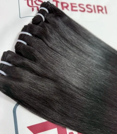 Jet Black Straight Hair Extensions