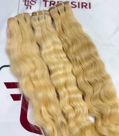 613 Wavy Blonde Hair