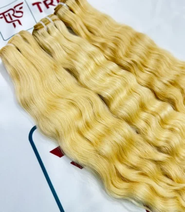 613 Wavy Blonde Hair