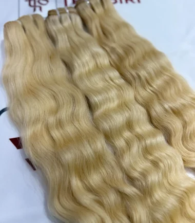 613 Wavy Blonde Hair