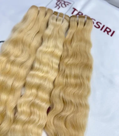 613 Wavy Blonde Hair