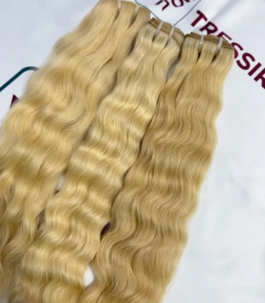 613 Wavy Blonde Hair