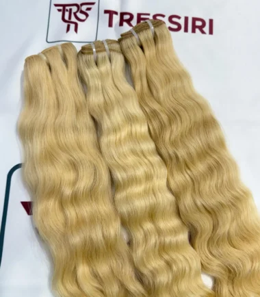 613 Wavy Blonde Hair