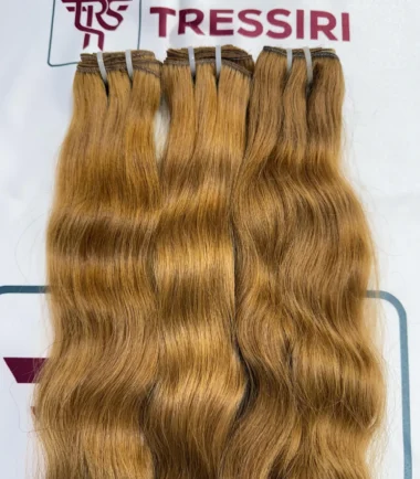Honey Blond Hair Wefts