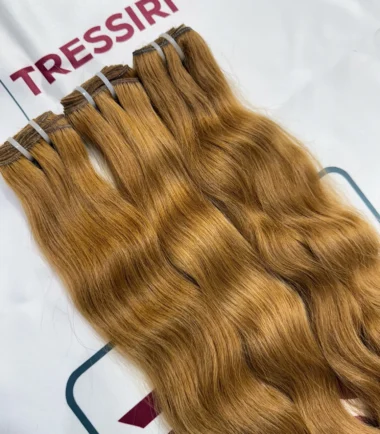 Honey Blond Hair Wefts
