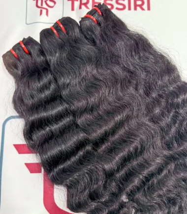 Jet Black Curly Hair Extensions