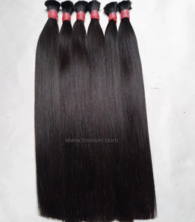 South Indian Bulk Straight Hair – Raw & Unprocessed