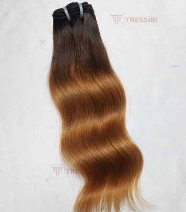 #2/30 Balayage Ombre Sew In Hair Bundles Premium Raw Human Hair