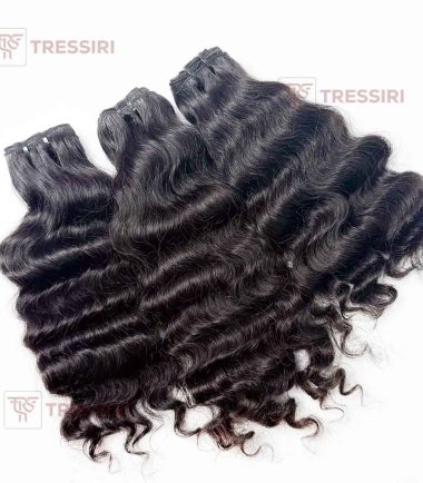 three bundle curly hair deal