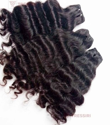 raw Indian curly hair bundles