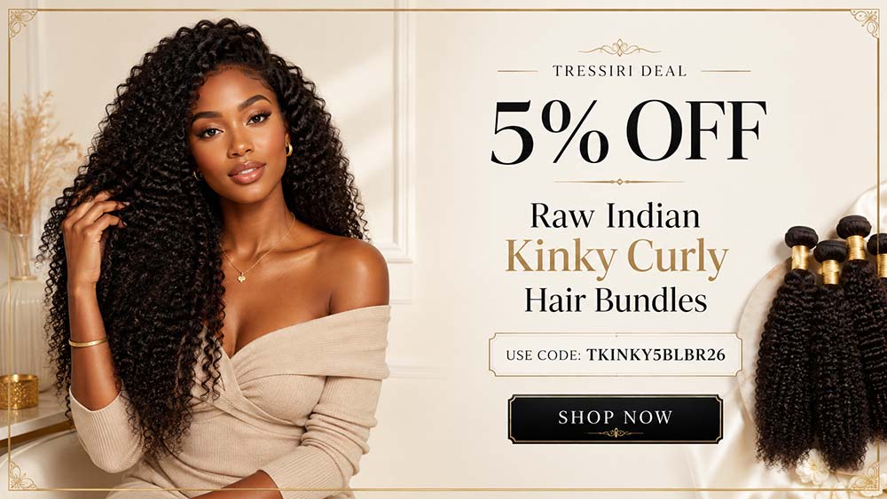 Kinky curly hair deal