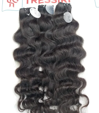 South Indian Raw Curly Hair Bundle USA Stock