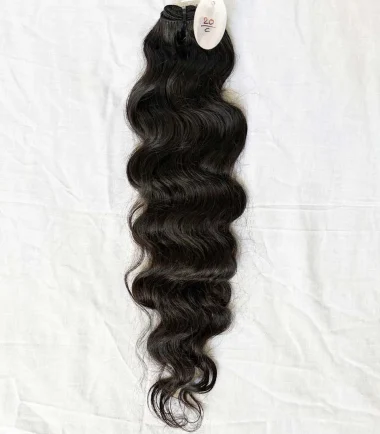 South Indian Raw Curly Hair 20 Inch Bundle