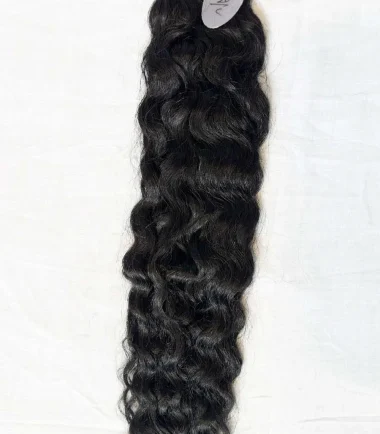 Jet Black Loose Curly Hair Extension